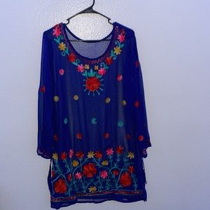 One size dress long sleeve